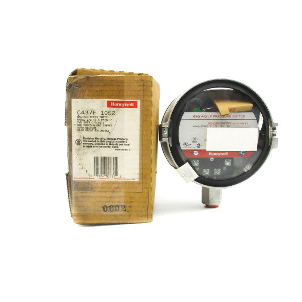 HONEYWELL C437F1052 120/240VAC 10A 1/2-5PSI NSMP