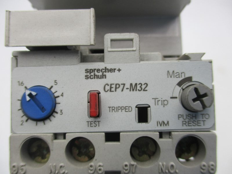 SPRECHER+SCHUH CEP7-M32-5-10-P-A SER. B 1.6-5A NSNP