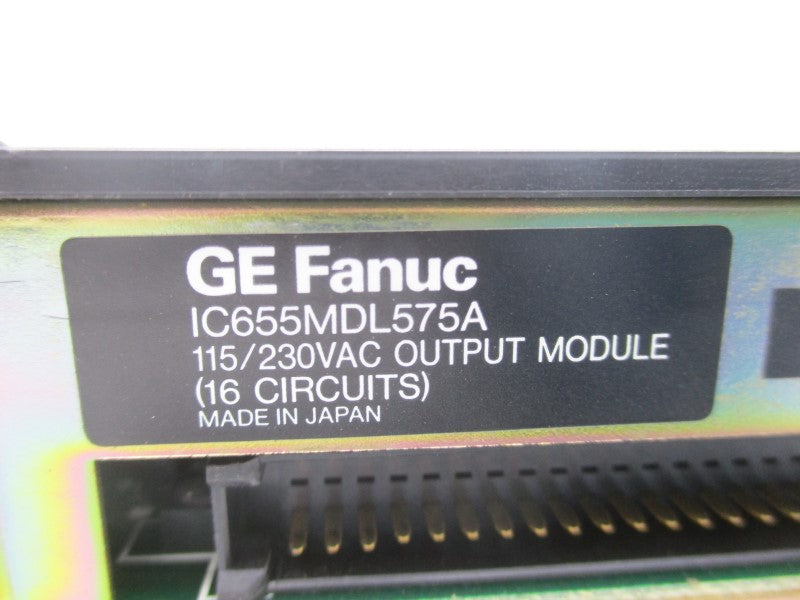 FANUC IC655MDL575A 115/230VAC (NO DOOR) UNMP