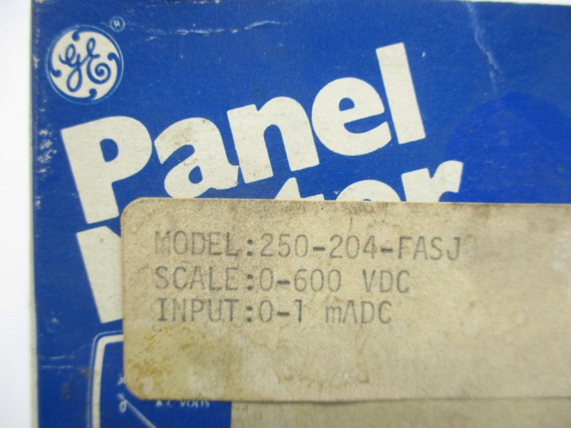 GENERAL ELECTRIC 250-204-FASJ 0-600VDC NSMP
