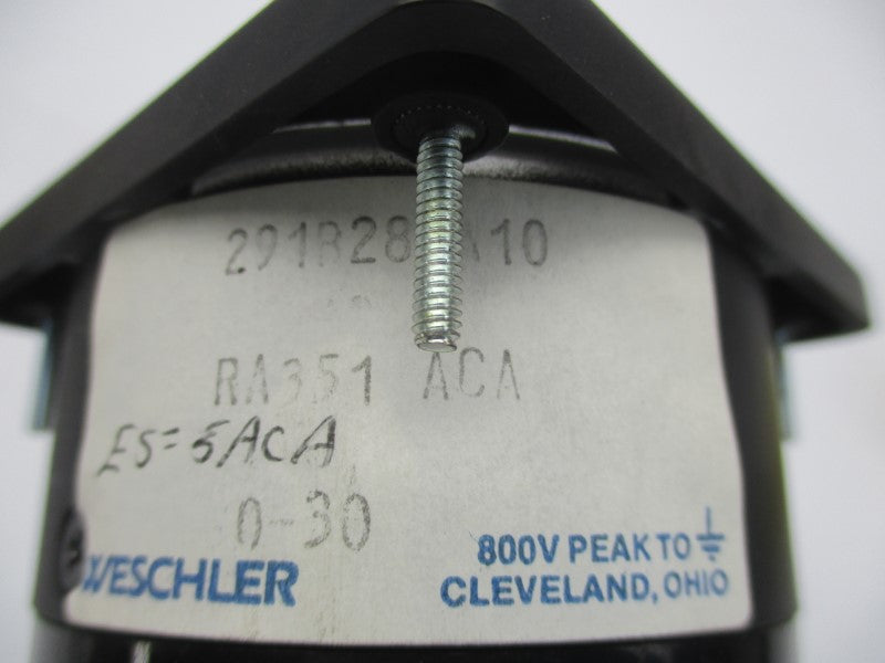 WESCHLER INSTRUMENTS 291B280A10 0-30ACA NSMP