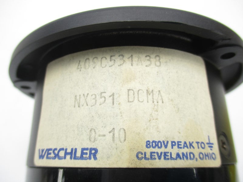 WESCHLER INSTRUMENTS 409C531A380-10DCMA NSMP