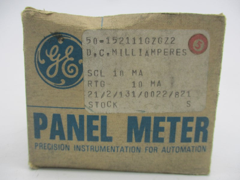 GENERAL ELECTRIC 50-152111GZZ2 0-10DCMA NSMP
