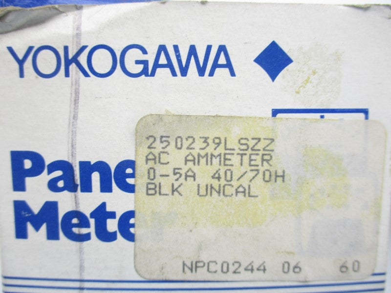 YOKOGAWA 250239LSZZ 0-50ACA NSMP