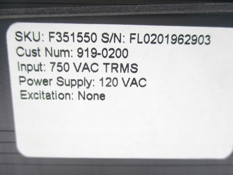 SIMPSON F351550 120VAC NSMP