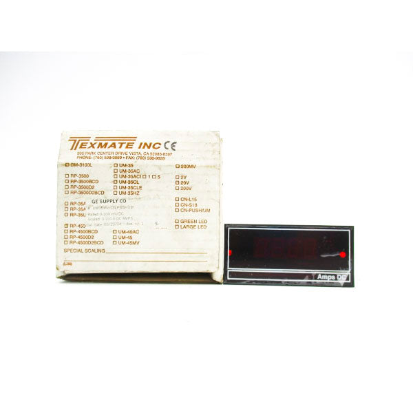 TEXMATE UM35MV/CN-PUSHUM 100MV/DC NSMP
