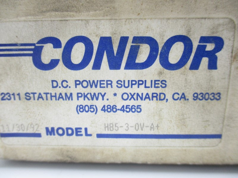 CONDOR HB5-3/OVP-A+ 230-240V 0.3/0.3A NSMP