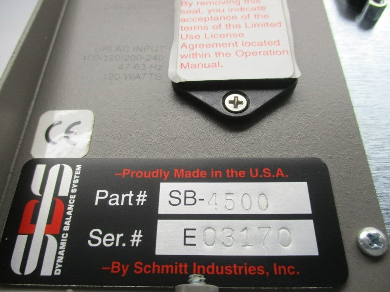 SCHMITT INDUSTRIES SB-4500 100-120/200-240VAC NSNP