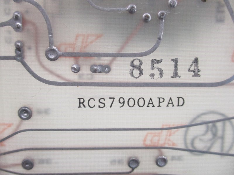 REGULATING CONTROL SYSTEMS RCS7900APAD UNMP
