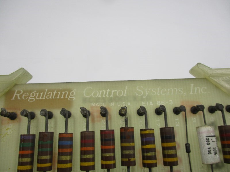 REGULATING CONTROL SYSTEMS RCS7900CKTD UNMP