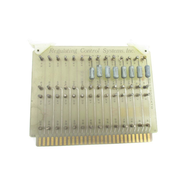 REGULATING CONTROL SYSTEMS RCS7900CKTD (AS PICTURED) UNMP