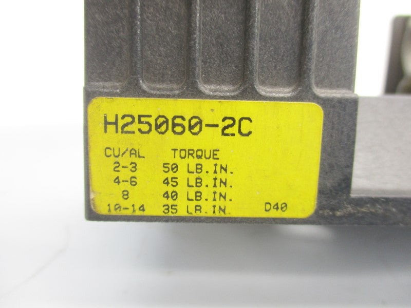 BUSSMANN H25060-2C 250V 60A UNMP