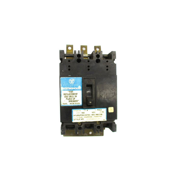 WESTINGHOUSE RF3070 1375D86G26 600VAC 70A UNMP