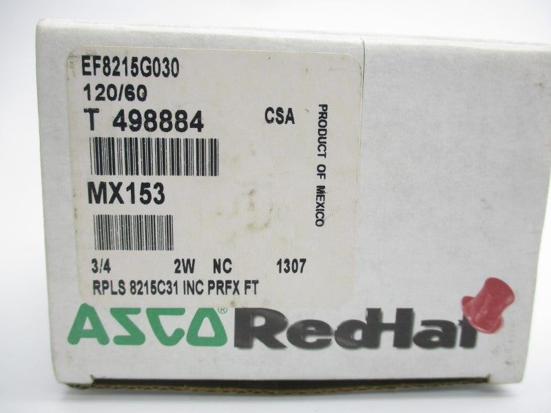 ASCO EF8215G030 110/120V 50PSI 3/4" NSMP