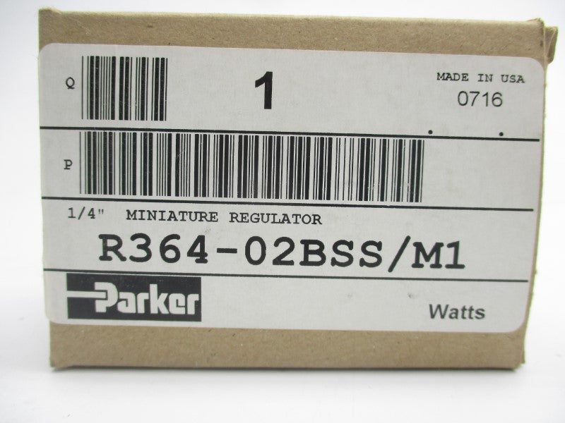 PARKER R364-02BSS/M1 300PSI 1/4" NSMP