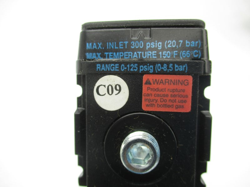 WILKERSON R08-01-F000 0-125PSI 1/8" NSMP