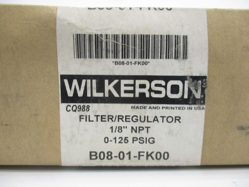 WILKERSON B08-01-FK00 0-125PSI 1/8" UNMP