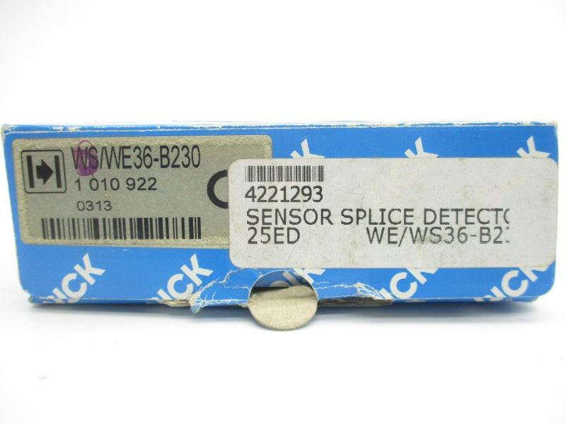 SICK WS/WE36-B230 1010922 10-30VDC NSMP