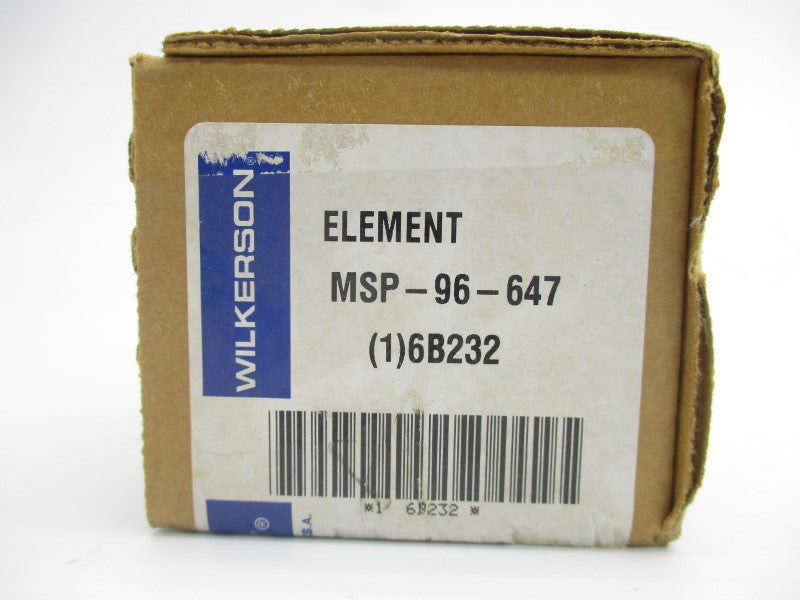 WILKERSON MSP-96-647 6B232 NSMP
