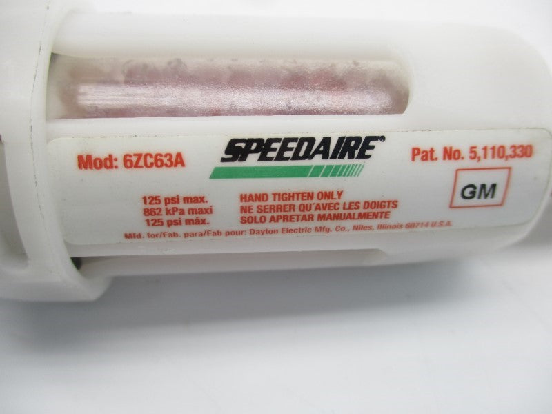 SPEEDAIRE 6ZC63A 125PSI NSNP