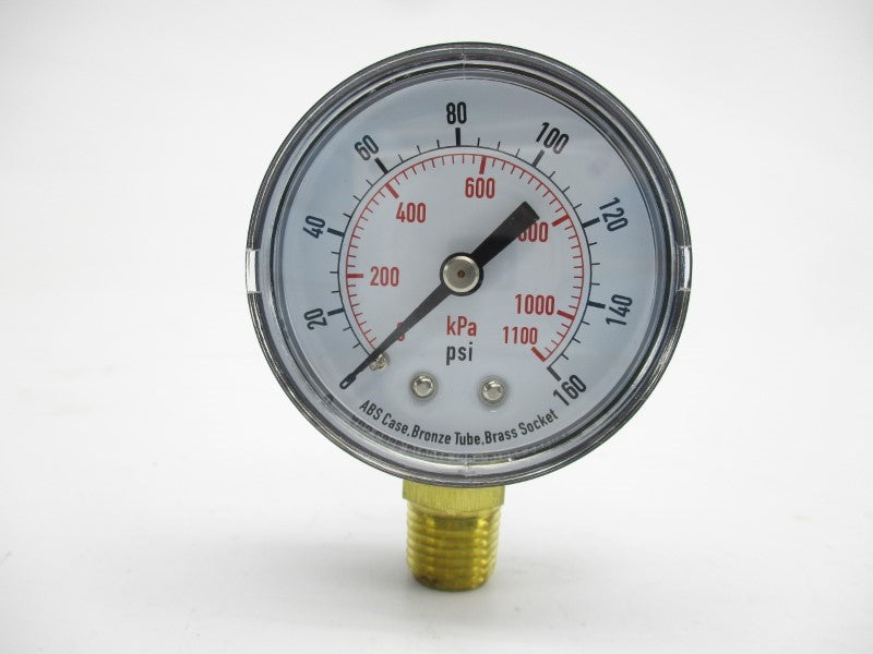 GRAINGER 4FLU2B 0-160PSI NSMP