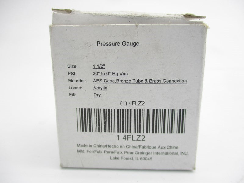 GRAINGER 4FLZ2 30-0"HGVAC 1-1/2" NSMP