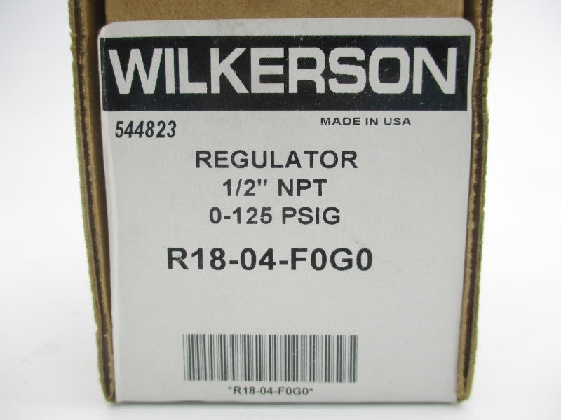WILKERSON R18-04-F0G0 0-125PSI 1/2" NSMP