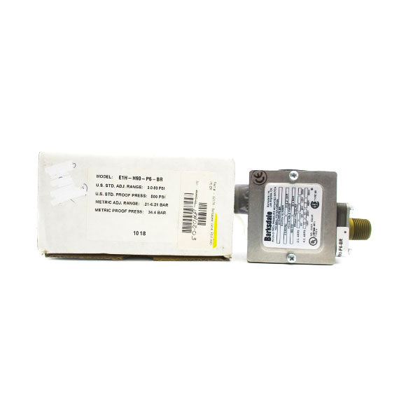 BARKSDALE E1H-H90-P6-BR 600V 3.0-90PSI NSMP