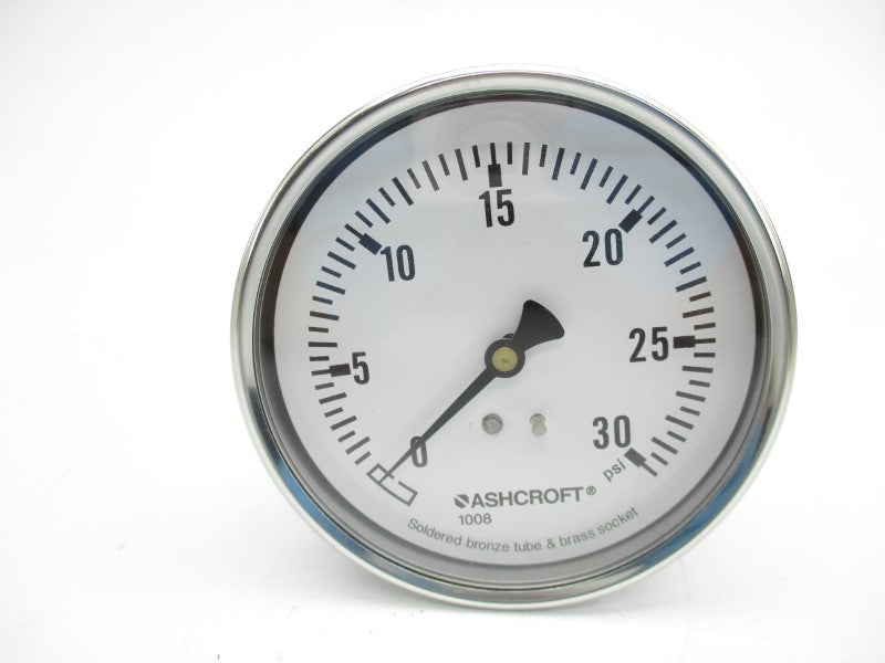 ASHCROFT 101008A02B30# 0-30PSI 100MM NSMP