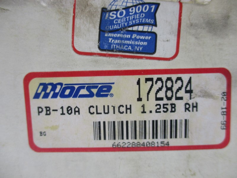 MORSE PB-10A-CLUTCH-1.25B-RH 172824 NSMP