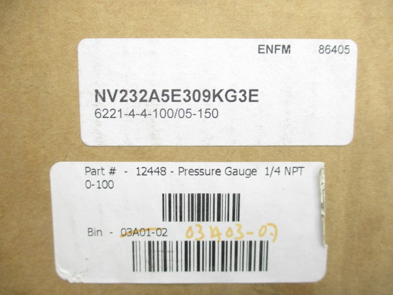 ENFM NV232A5E309KG3E 0-100PSI NSMP