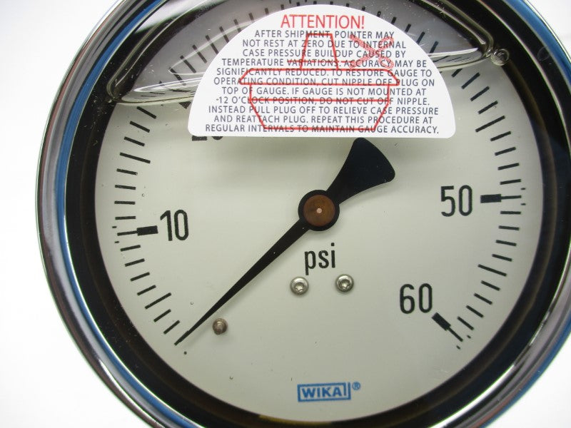 WIKA 50359134 0-60PSI 4" NSMP