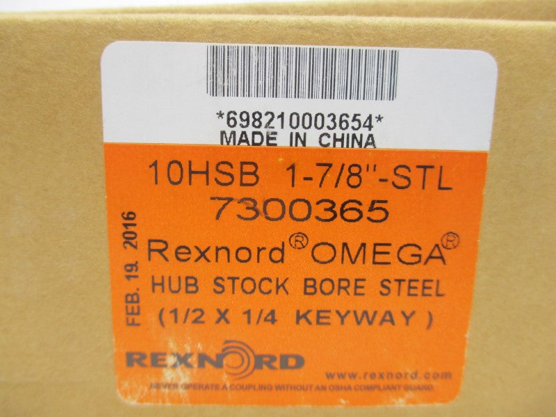 REXNORD 7300365 1-7/8" NSMP