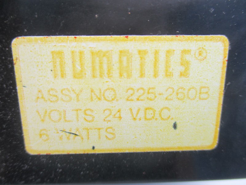 NUMATICS 225-260B 24VDC NSNP