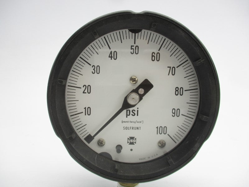 USG 12471 0-100PSI 4-1/2" UNMP