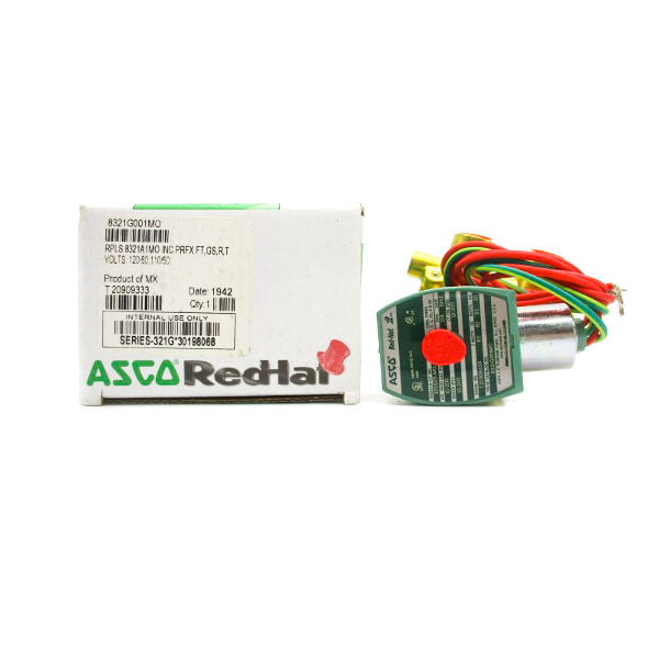 ASCO 8321G001MO 110/120V 10-200PSI 1/4" NSMP