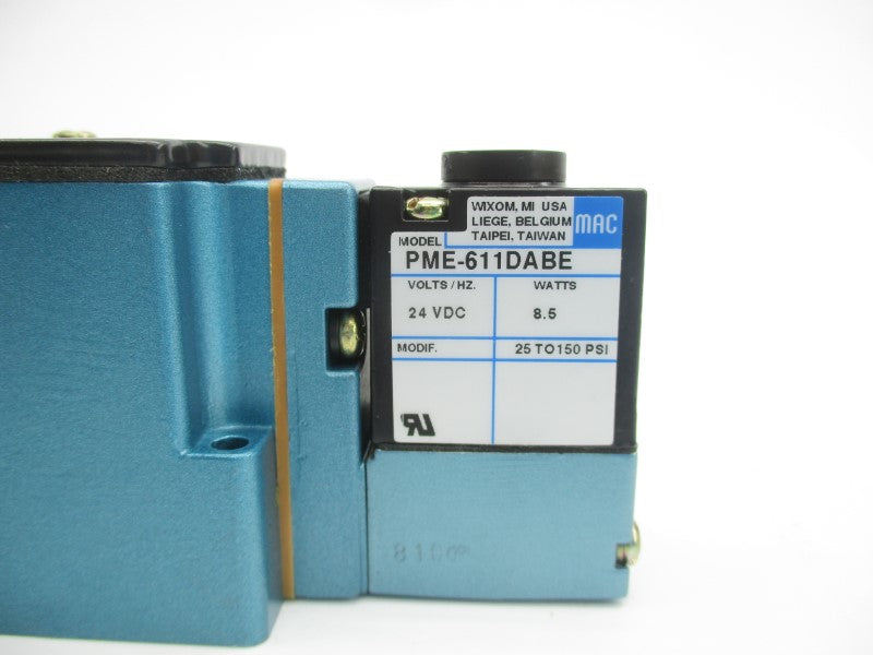 MAC 6221C-000-PM-611DA 24VDC 25-150PSI NSMP