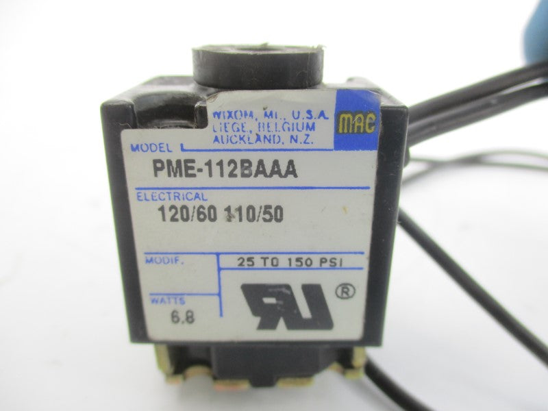 MAC PME-112BAAA 110/120V 25-150PSI UNMP