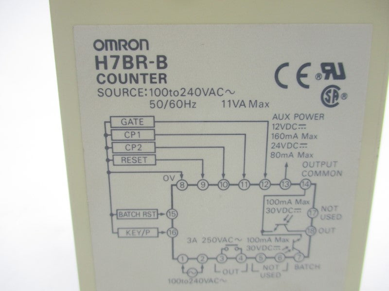 OMRON H7BR-B 100-240VAC NSMP