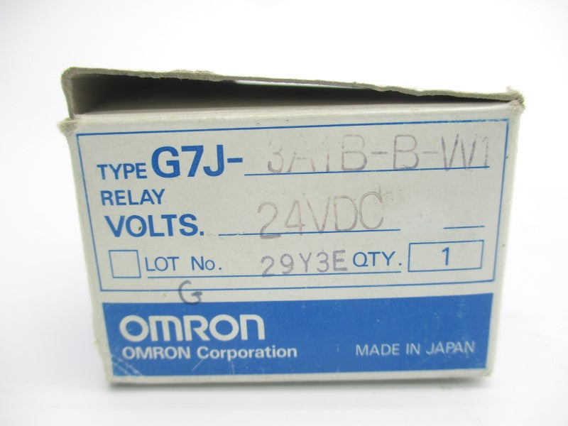 OMRON G7J-3A1B-B-W1 24VDC NSMP