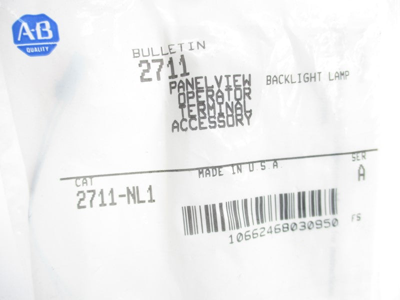 ALLEN BRADLEY 2711-NL1 SER. A NSMP