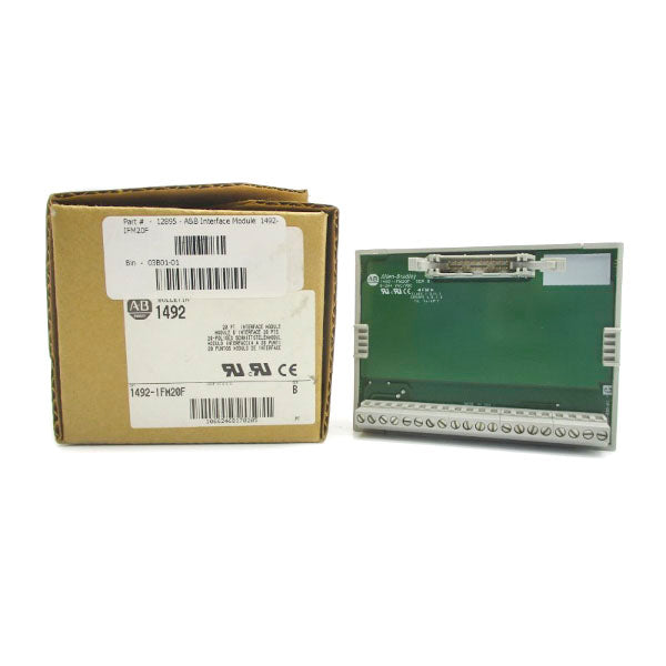 ALLEN BRADLEY 1492-IFM20F SER. B 0-264VAC/DC (BR/WH) NSMP