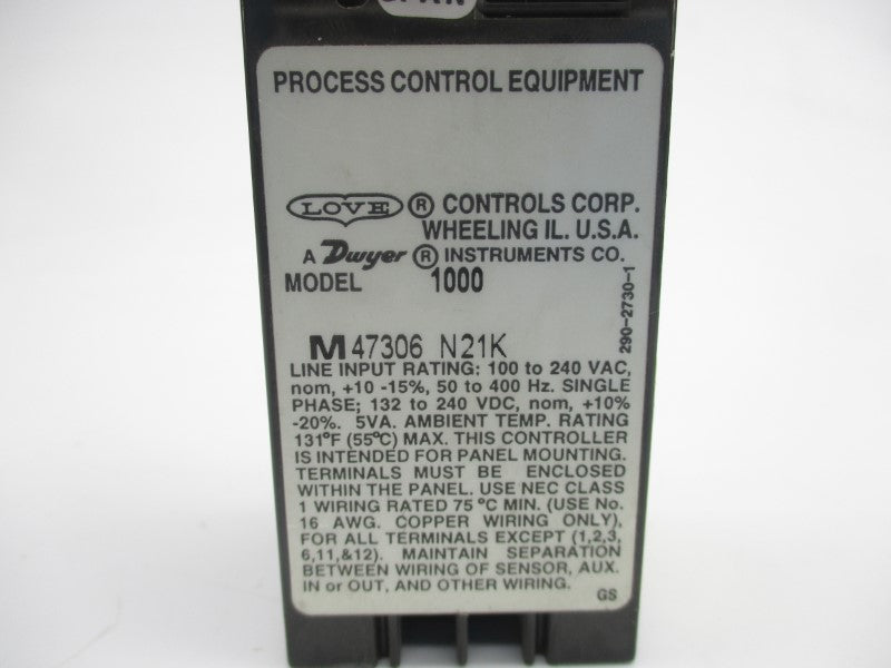 LOVE CONTROLS 1000 100-240VAC UNMP