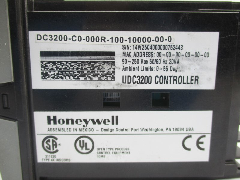 HONEYWELL DC3200-C0-000R-100-10000-00-0 90-250VAC NSNP
