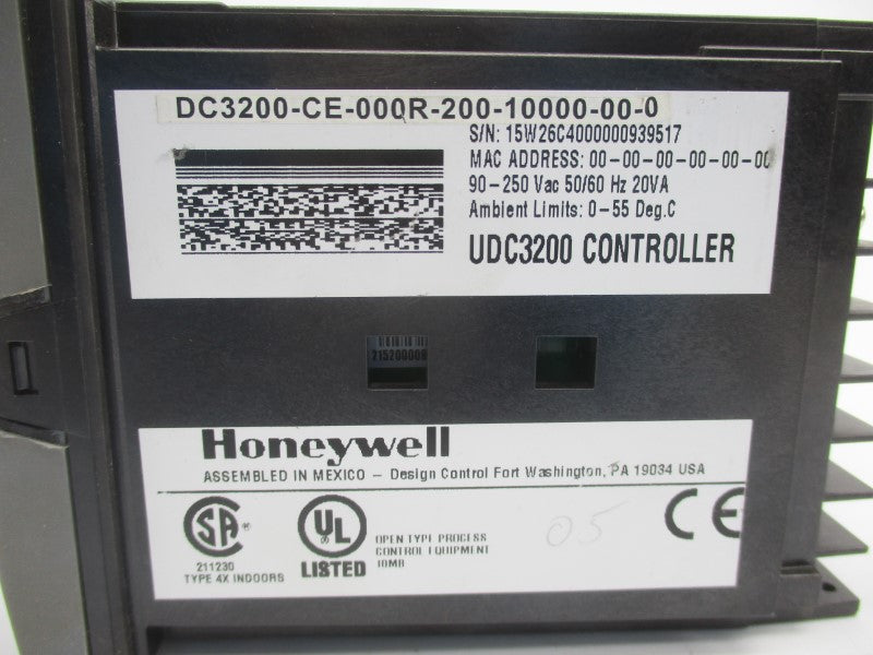 HONEYWELL DC3200-CE-000R-200-10000-00-0 90-250VAC UNMP