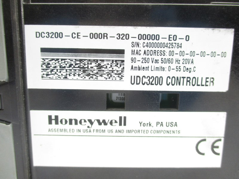 HONEYWELL DC3200-CE-000R-320-00000-E0-0 90-250VAC UNMP