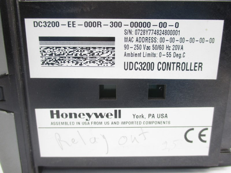HONEYWELL DC3200-EE-000R-300-00000-00-0 90-250VAC UNMP