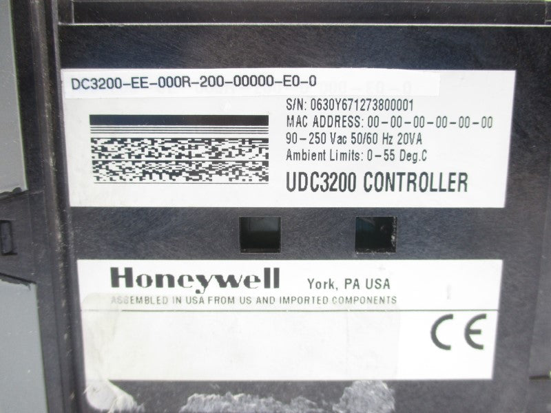 HONEYWELL DC3200-EE-000R-200-00000-E0-0 90-250VAC UNMP