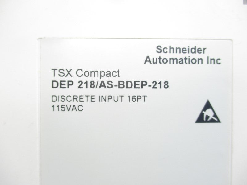 SCHNEIDER AUTOMATION DEP218/AS-BDEP-218 115VAC UNMP