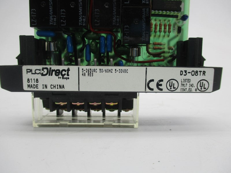 PLC DIRECT D3-08TR 5-265VAC 4A NSNP